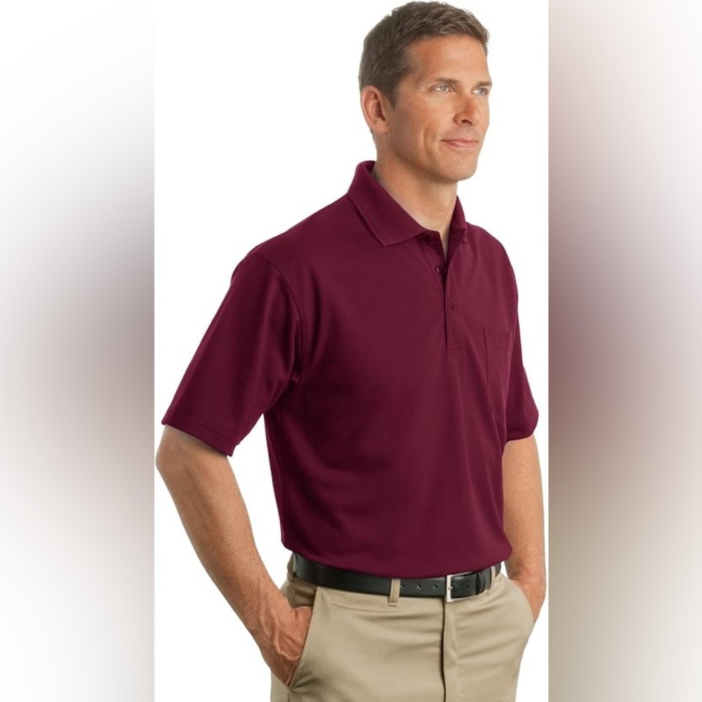 Ralph Lauren Deep Red Polo Shirt
